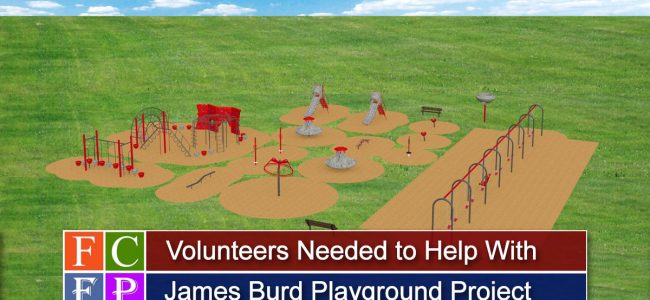 Volunteers Needed to Help With James Burd Playground Project
