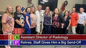 Assistant Director of Radiology Retires, Staff Gives Him a Big Send-Off