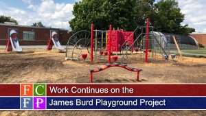 Building a Playground is Community Project at James Burd Elementary School